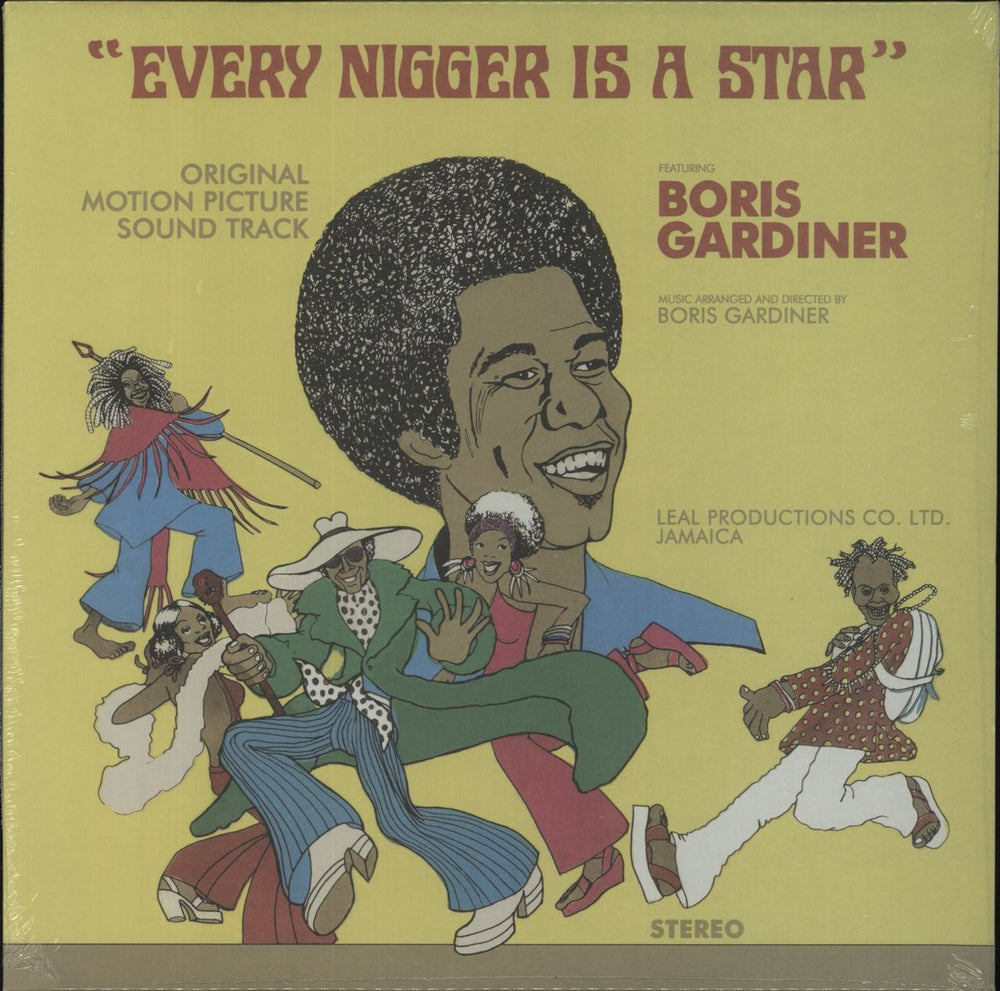 Boris Gardiner Every Nigger Is A Star (Original Motion Picture Soundtrack) - Sealed UK vinyl LP album (LP record) JMANLP036