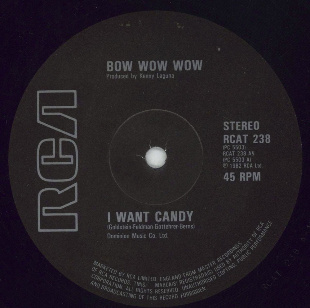 Bow Wow Wow I Want Candy UK 12" vinyl single (12 inch record / Maxi-single) BWW12IW34641