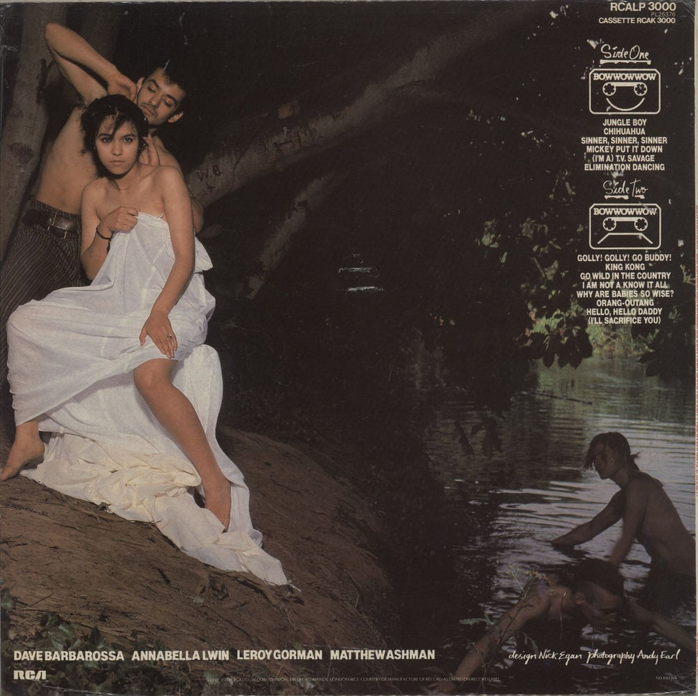 Bow Wow Wow See Jungle! See Jungle! - [a] + Booklet -Shrink UK vinyl LP album (LP record)