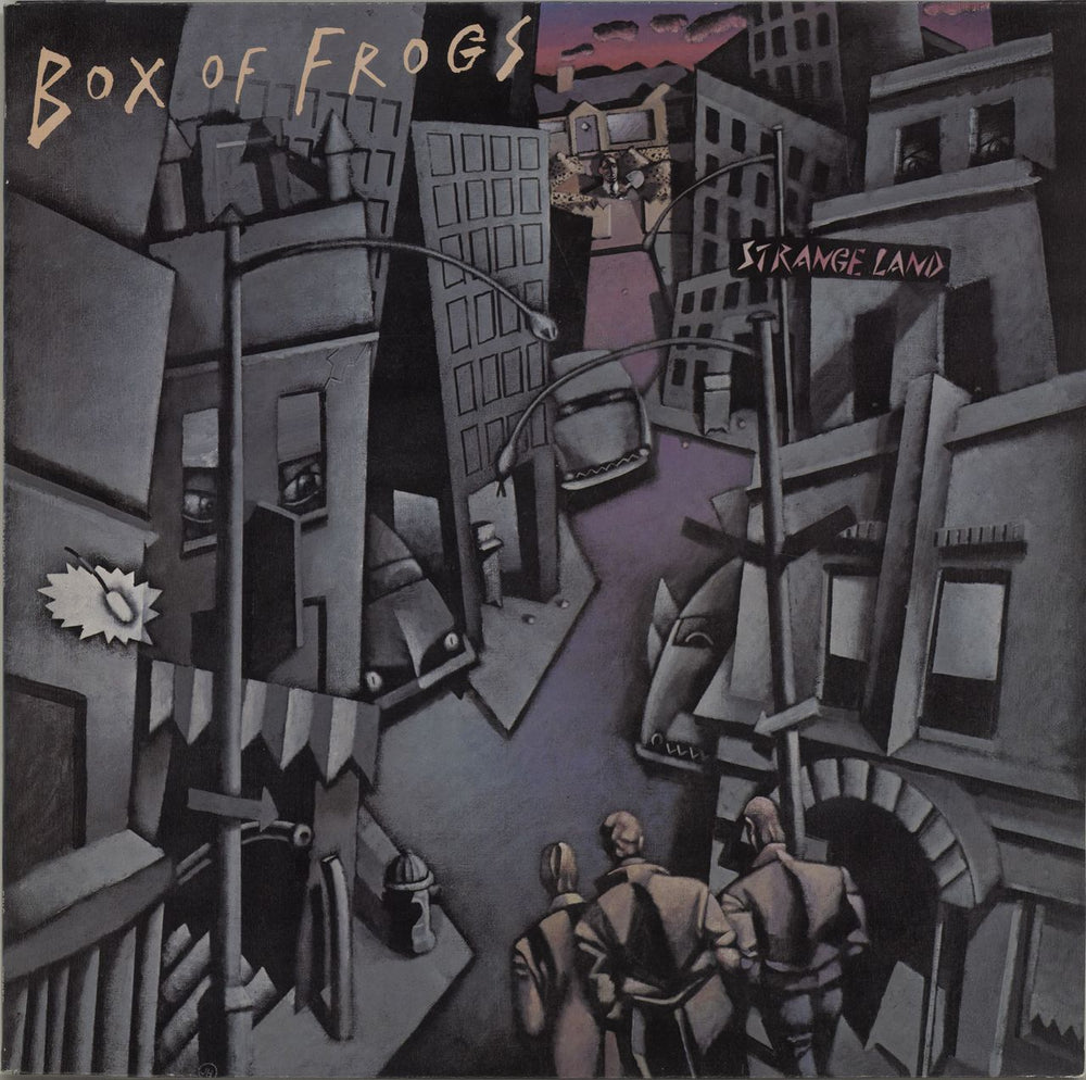 Box Of Frogs Strange Land UK vinyl LP album (LP record) EPC26375