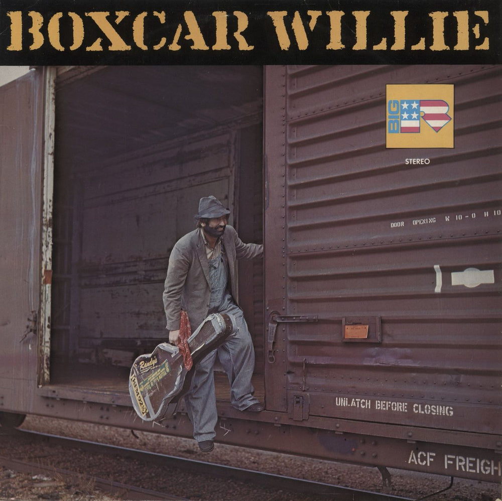 Boxcar Willie Boxcar Willie UK vinyl LP album (LP record) BRA1001