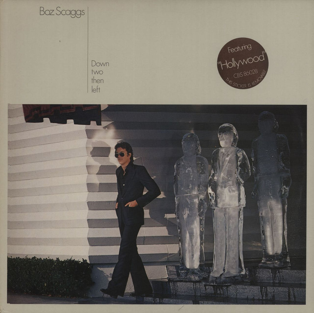 Boz Scaggs Down Two Then Left UK vinyl LP album (LP record) 86028