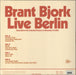 Brant Bjork Europe '16 US 2-LP vinyl record set (Double LP Album) 840588110551