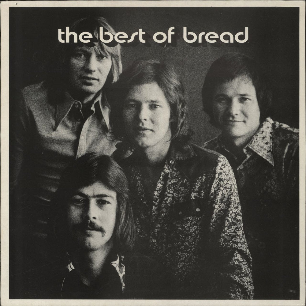 Bread The Best Of Bread - Black/Red Elektra UK vinyl LP album (LP record) K42115