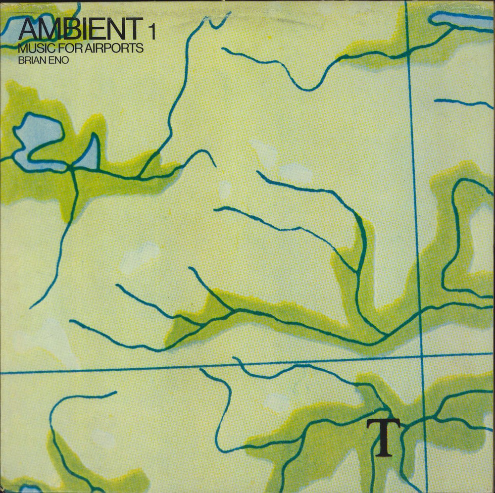 Brian Eno Ambient #1 Music For Airports Canadian vinyl LP album (LP record) 9167-9835