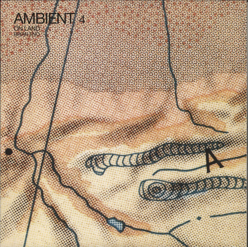 Brian Eno Ambient 4 [On Land]: Remastered - 180 Gram Vinyl UK vinyl LP album (LP record) ENOLP8