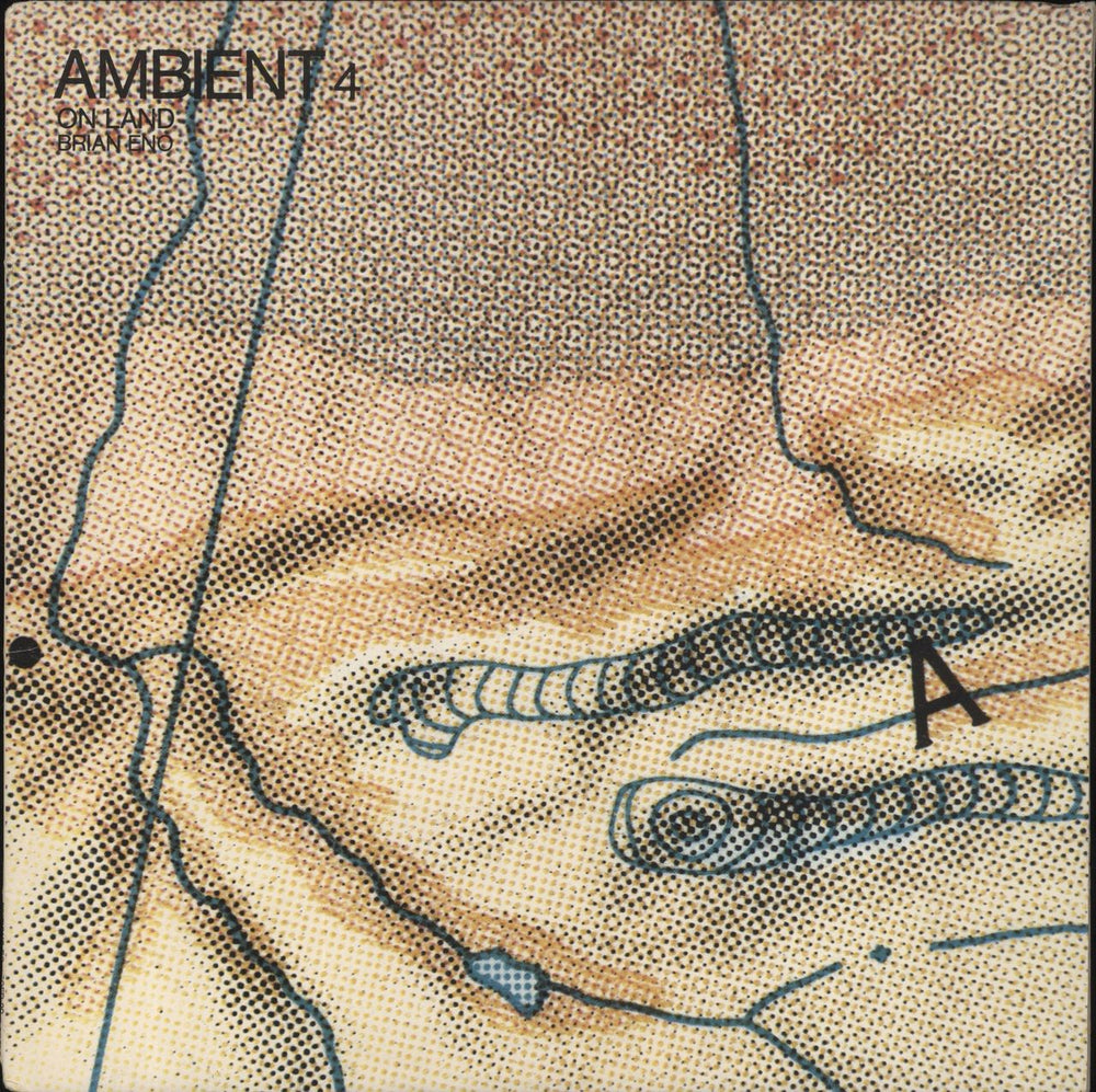 Brian Eno Ambient 4: On Land UK vinyl LP album (LP record) EGED20