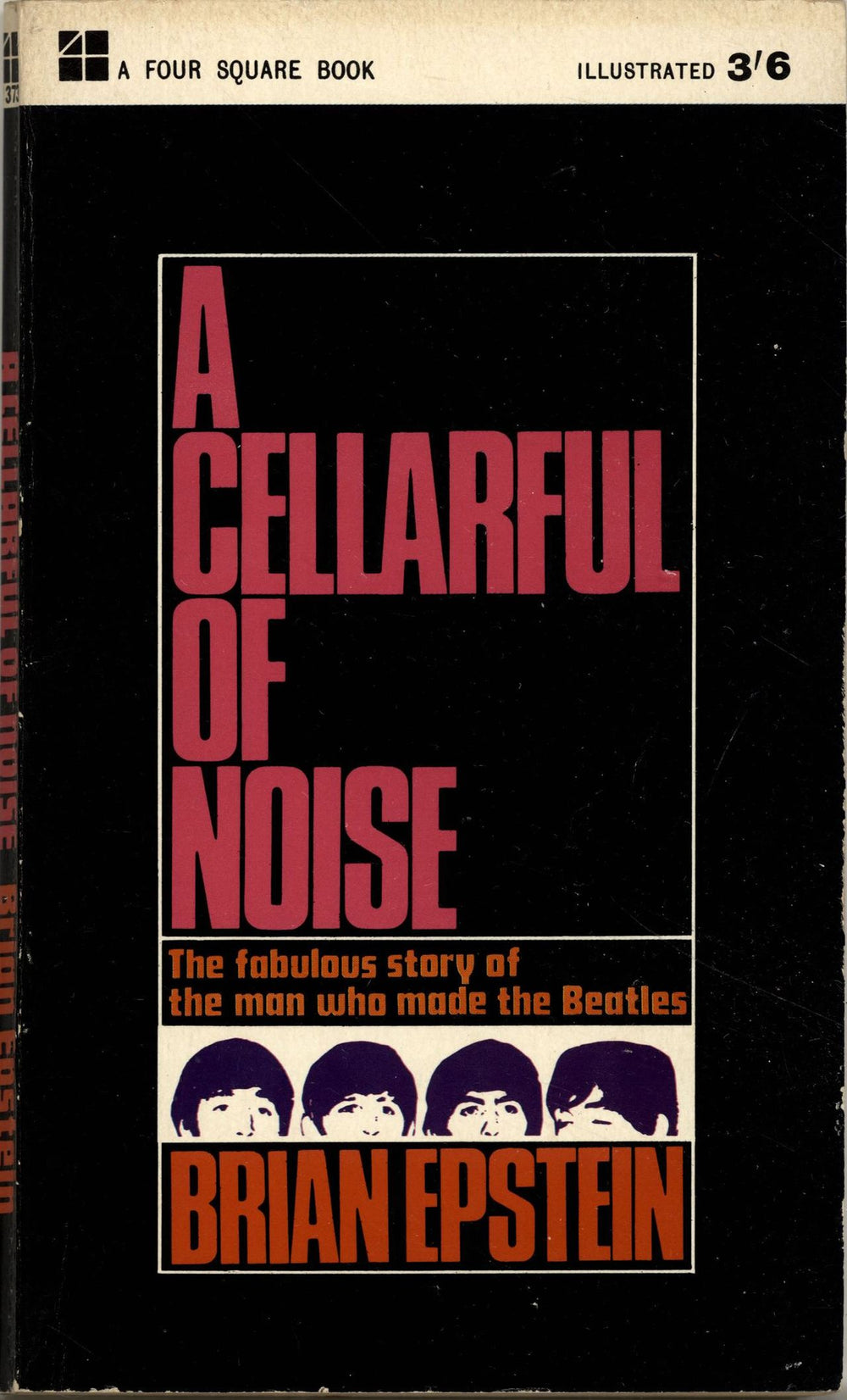 Brian Epstein A Cellarful Of Noise UK book 1373