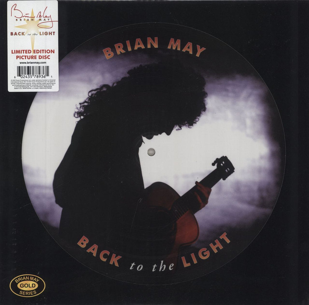 Brian May Back To The Light - Picture Disc Edition - Numbered UK picture disc LP (vinyl picture disc album) 00602435789361