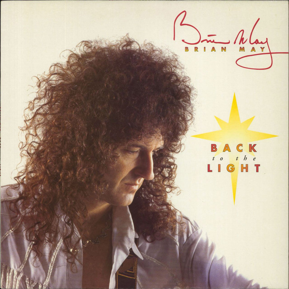 Brian May Back To The Light Spanish vinyl LP album (LP record) 0727804001