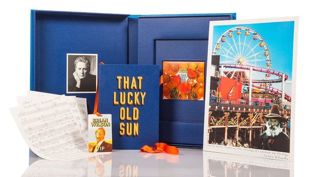 Brian Wilson That Lucky Old Sun - Autographed UK book BWIBKTH851957