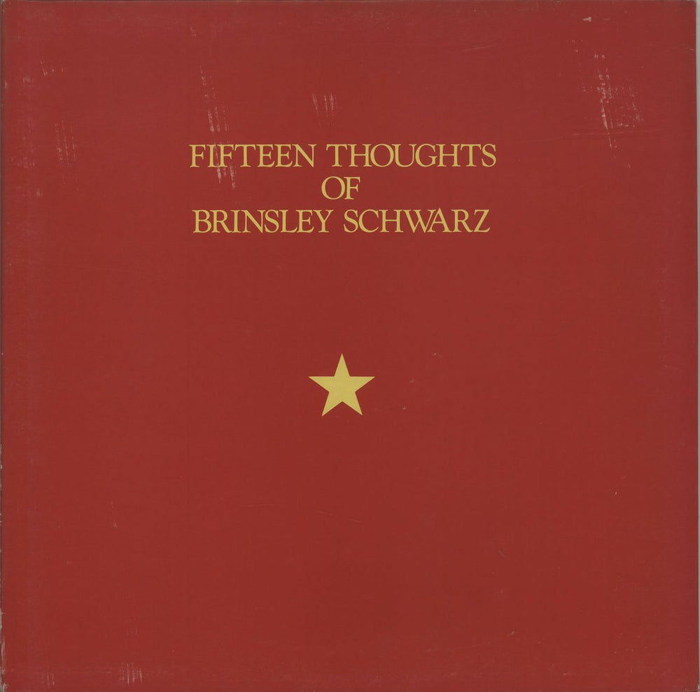 Brinsley Schwarz Fifteen Thoughts Of Brinsley Schwarz + Poster UK vinyl LP album (LP record) UAK30177