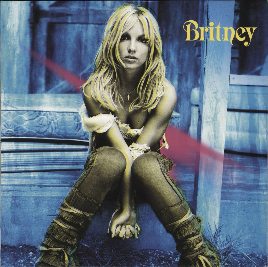 Britney Spears Britney (LP) shops Blue & Yellow Splattered Clear Vinyl