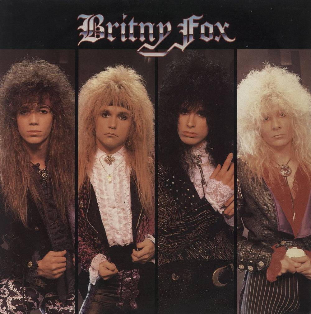 Britny Fox Britny Fox Dutch vinyl LP album (LP record) 4611111