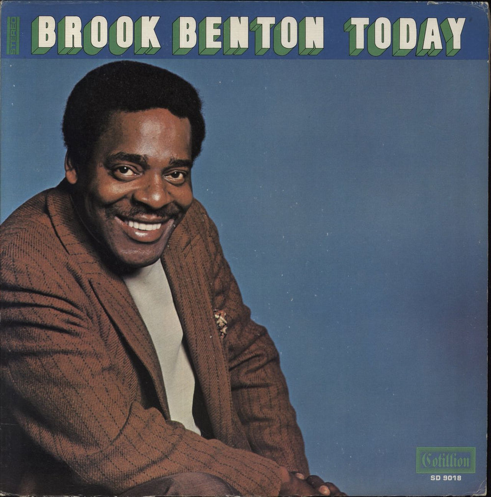 Brook Benton Brook Benton Today US vinyl LP album (LP record) SD9018