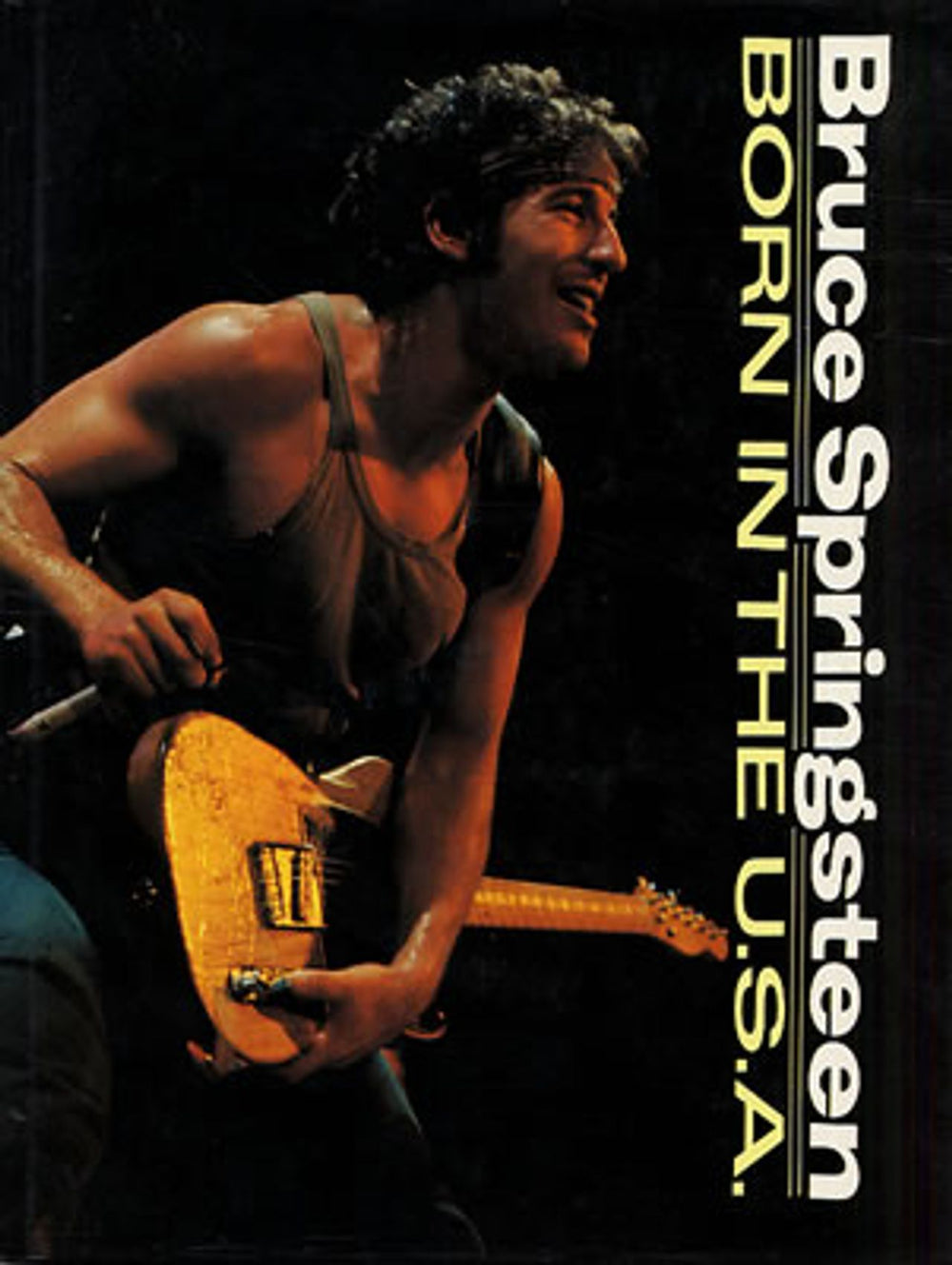 Bruce Springsteen Born In The U.S.A. UK book ISBN0-283-99314-6