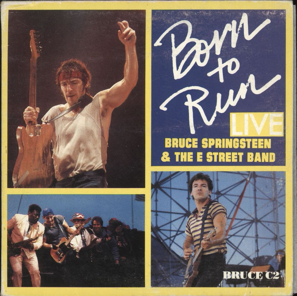 Bruce Springsteen Born To Run Live UK CD single (CD5 / 5") BRUCEC2