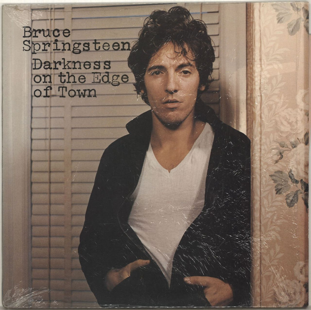 Bruce Springsteen Darkness On The Edge Of Town + Insert UK vinyl LP album (LP record) 86061