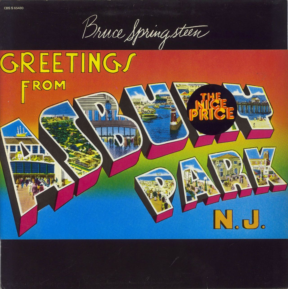 Bruce Springsteen Greetings From Asbury Park N.J. Dutch Vinyl LP —  RareVinyl.com
