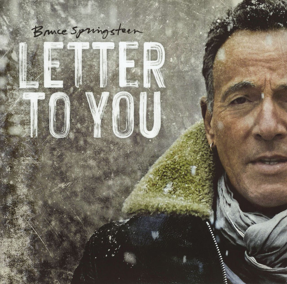 Bruce Springsteen Letter To You - 140gm Grey Vinyl UK 2-LP vinyl record set (Double LP Album) 194398116211