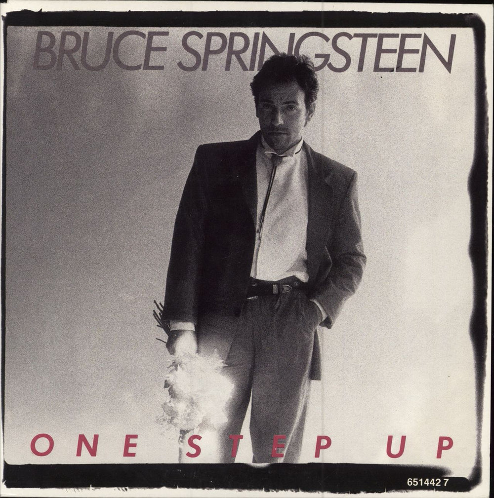 Bruce Springsteen One Step Up Dutch 7" vinyl single (7 inch record / 45) CBS6514427