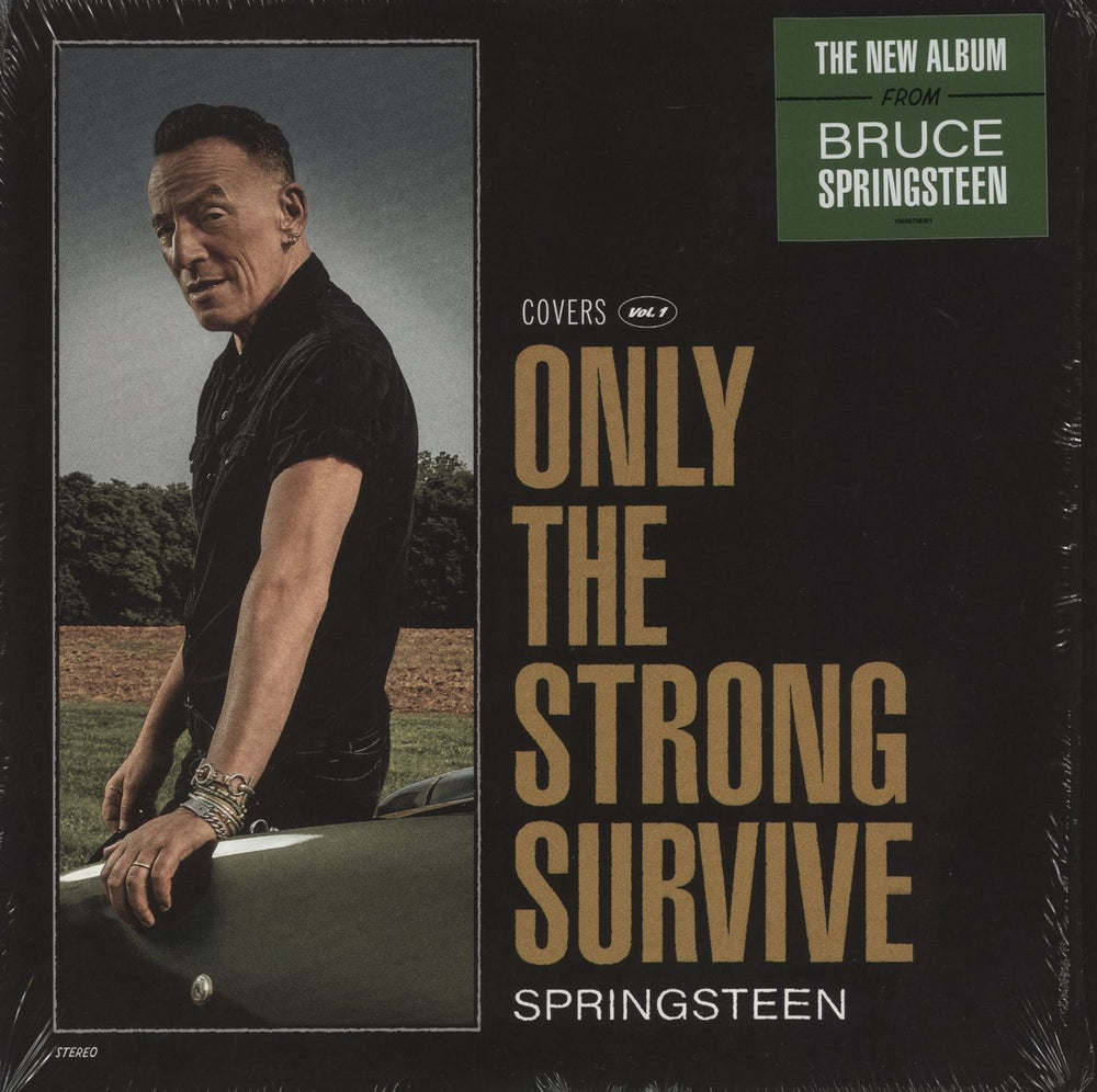 Bruce Springsteen Only The Strong Survive [Covers Vol. 1] - Nightshade Green Vinyl UK 2-LP vinyl record set (Double LP Album) 19658753691