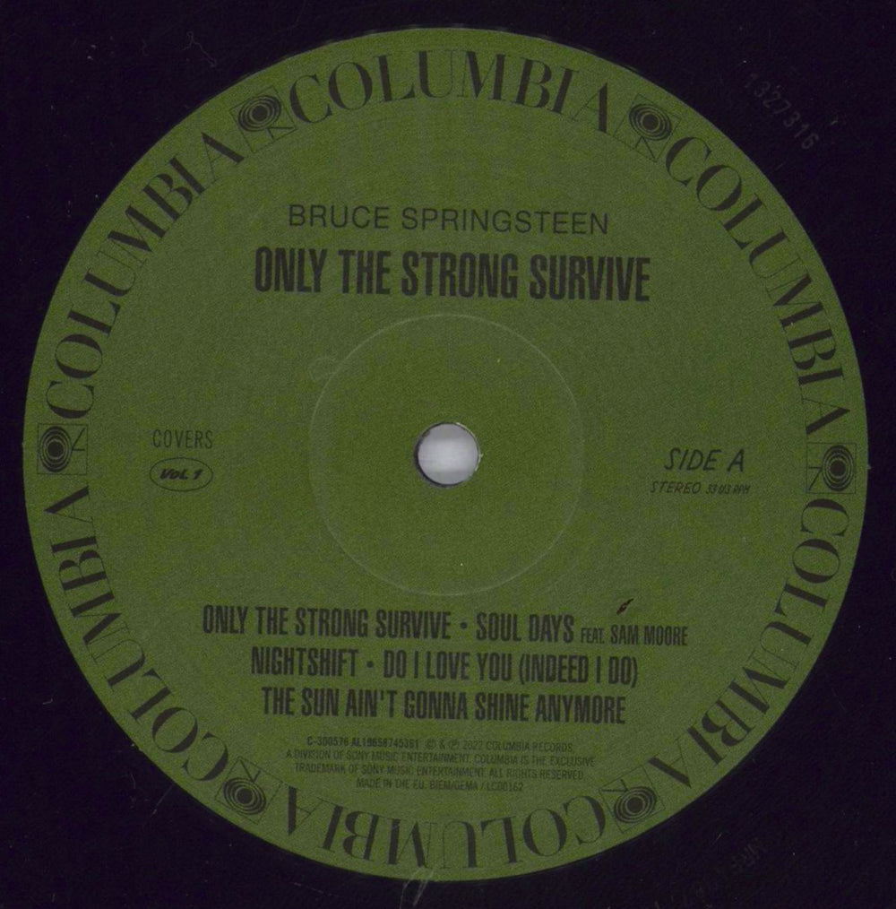 Bruce Springsteen Only The Strong Survive UK 2-LP vinyl record set (Double LP Album) SPR2LON831426