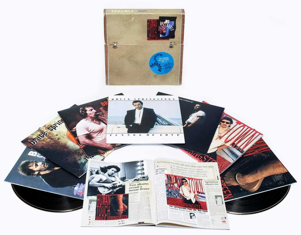 Bruce Springsteen The Album Collection Vol. 2, 1987-1996 - Deluxe 8LP+2EP Box Set - Sealed UK Vinyl Box Set 8985-46018-1