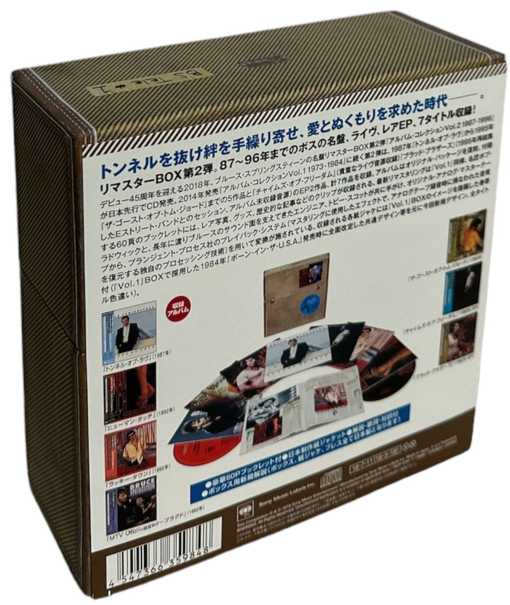 Bruce Springsteen The Album Collection Vol.2 1987-1996 Japanese CD Album Box Set 4547366359848