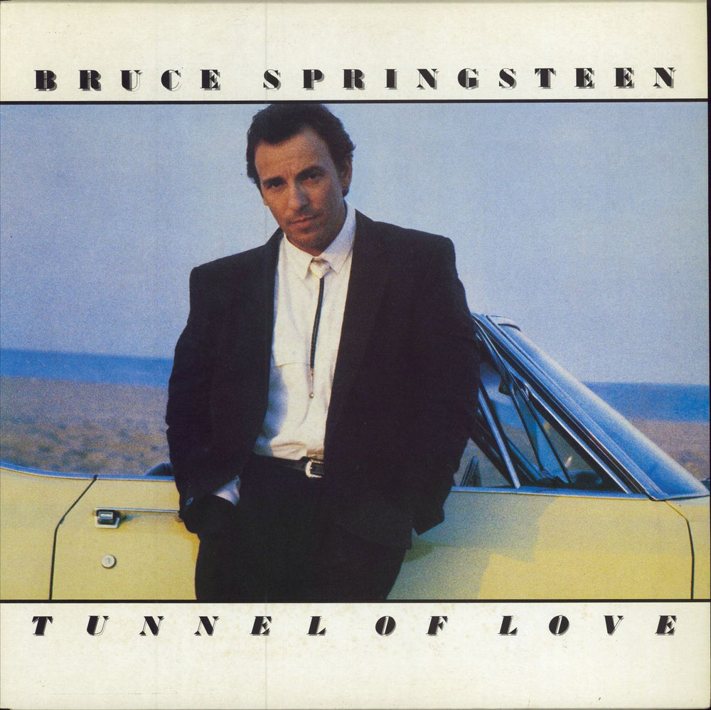 Bruce Springsteen Tunnel Of Love - EX UK vinyl LP album (LP record) 4602701