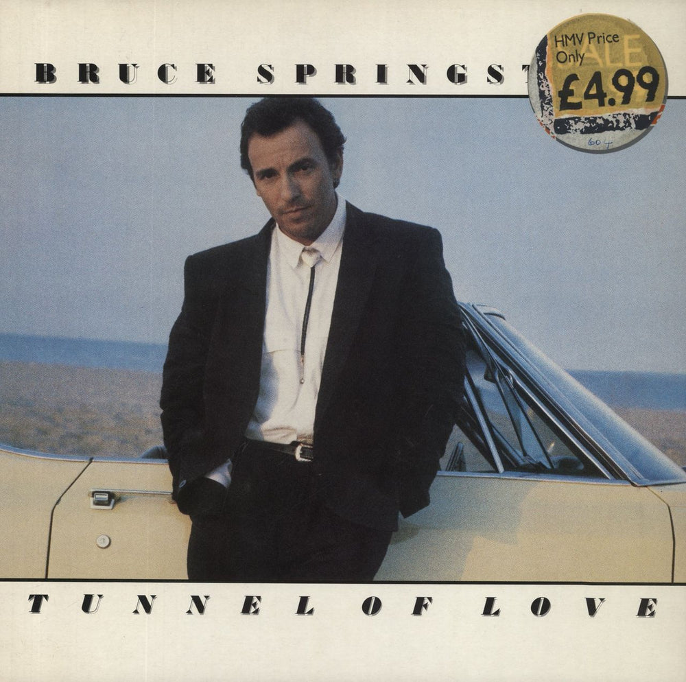 Bruce Springsteen Tunnel Of Love UK vinyl LP album (LP record) 4602701