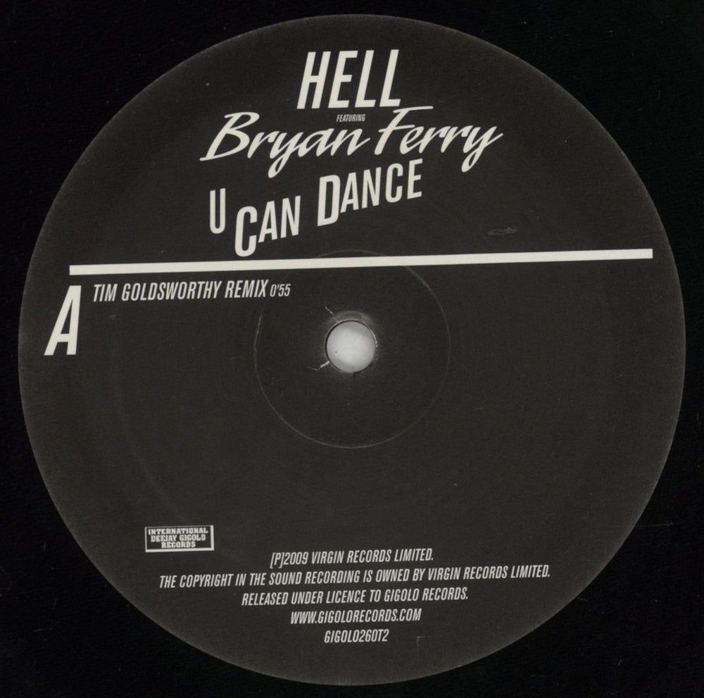 Bryan Ferry U Can Dance German 12" vinyl single (12 inch record / Maxi-single) FER12UC856752