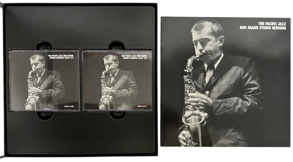 Bud Shank The Pacific Jazz Bud Shank Studio Sessions US CD Album Box Set BU5DXTH861210