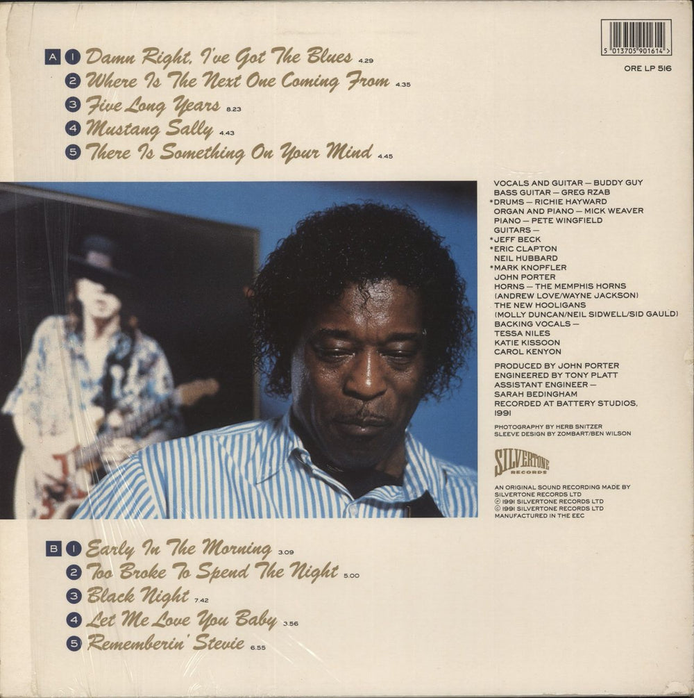Buddy Guy Damn Right, I've Got The Blues - Shrink UK vinyl LP album (LP record) 5013705901614