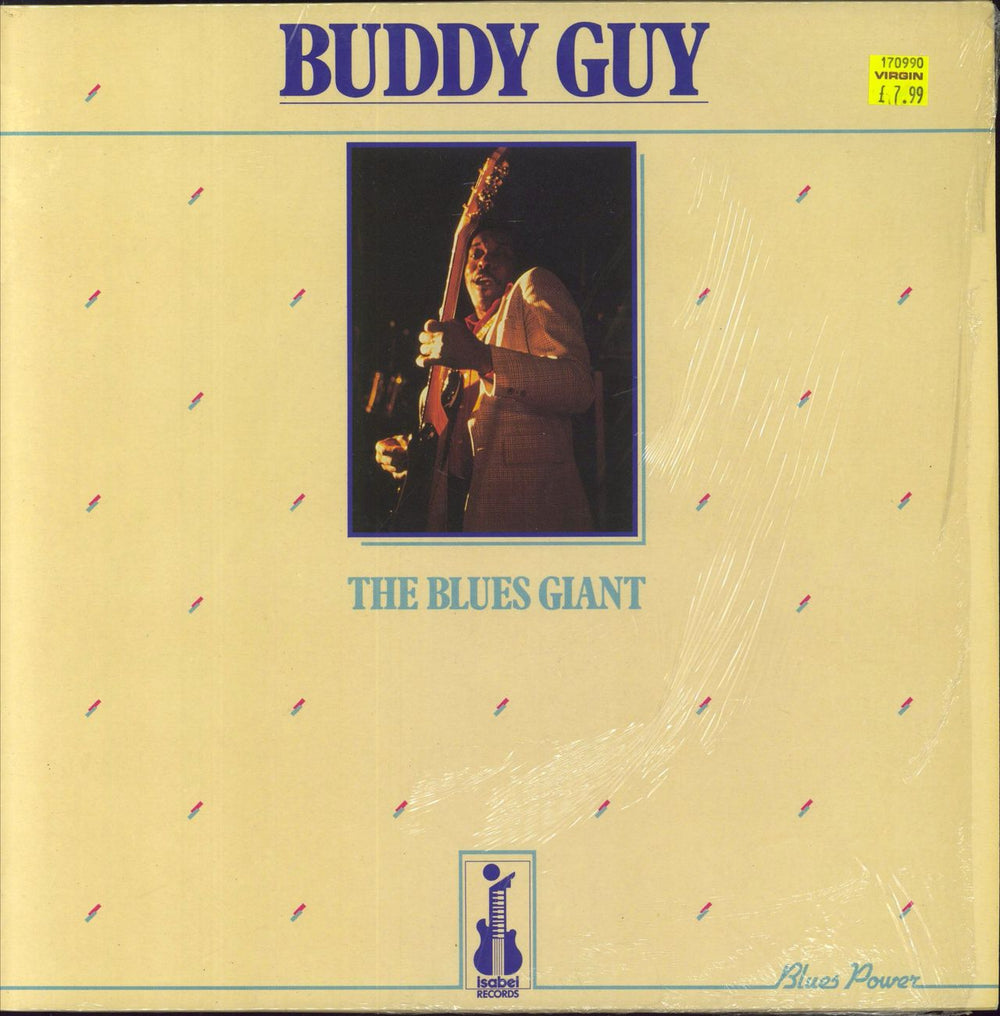 Buddy Guy The Blues Giant - shrink French vinyl LP album (LP record) 900.500