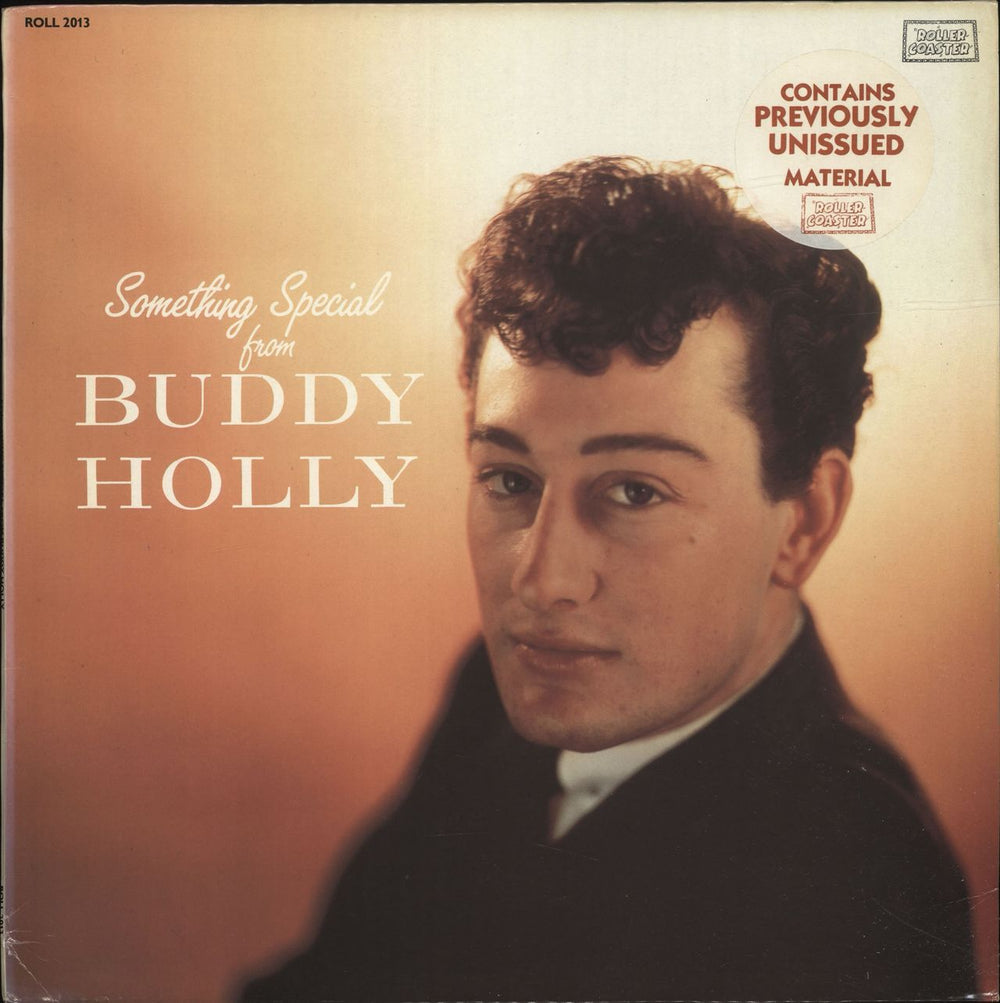 Buddy Holly Something Special From Buddy Holly - Stickered UK vinyl LP album (LP record) ROLL2013