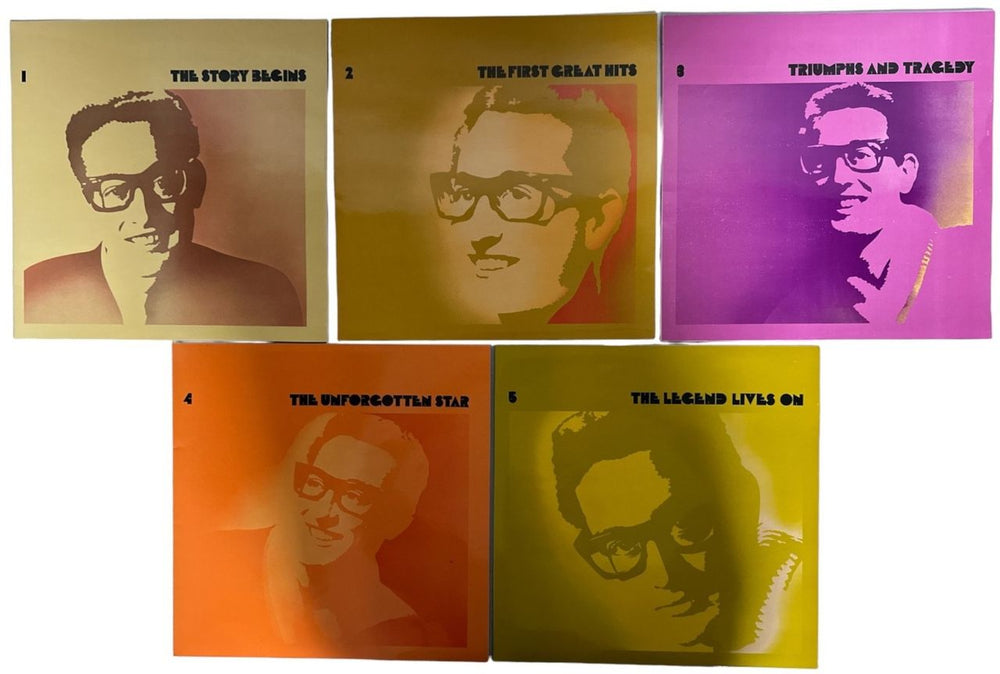 Buddy Holly The Buddy Holly Story + Flexi UK Vinyl Box Set BDHVXTH845314