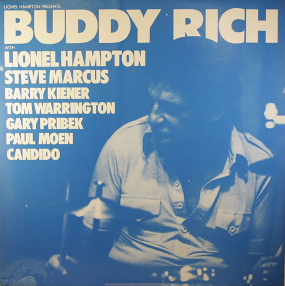 Buddy Rich Lionel Hampton Presents Buddy Rich UK vinyl LP album (LP record) GATE7011