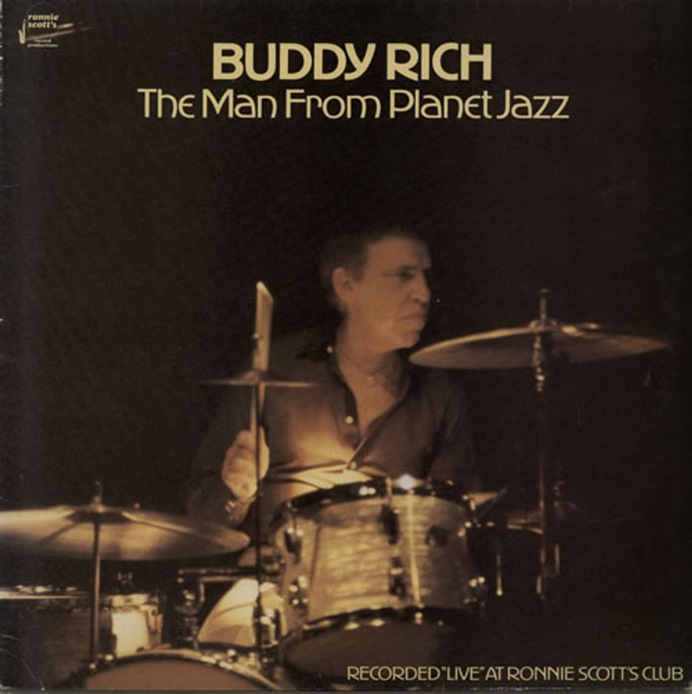 Buddy Rich The Man From Planet Jazz UK vinyl LP album (LP record) NSPL18620