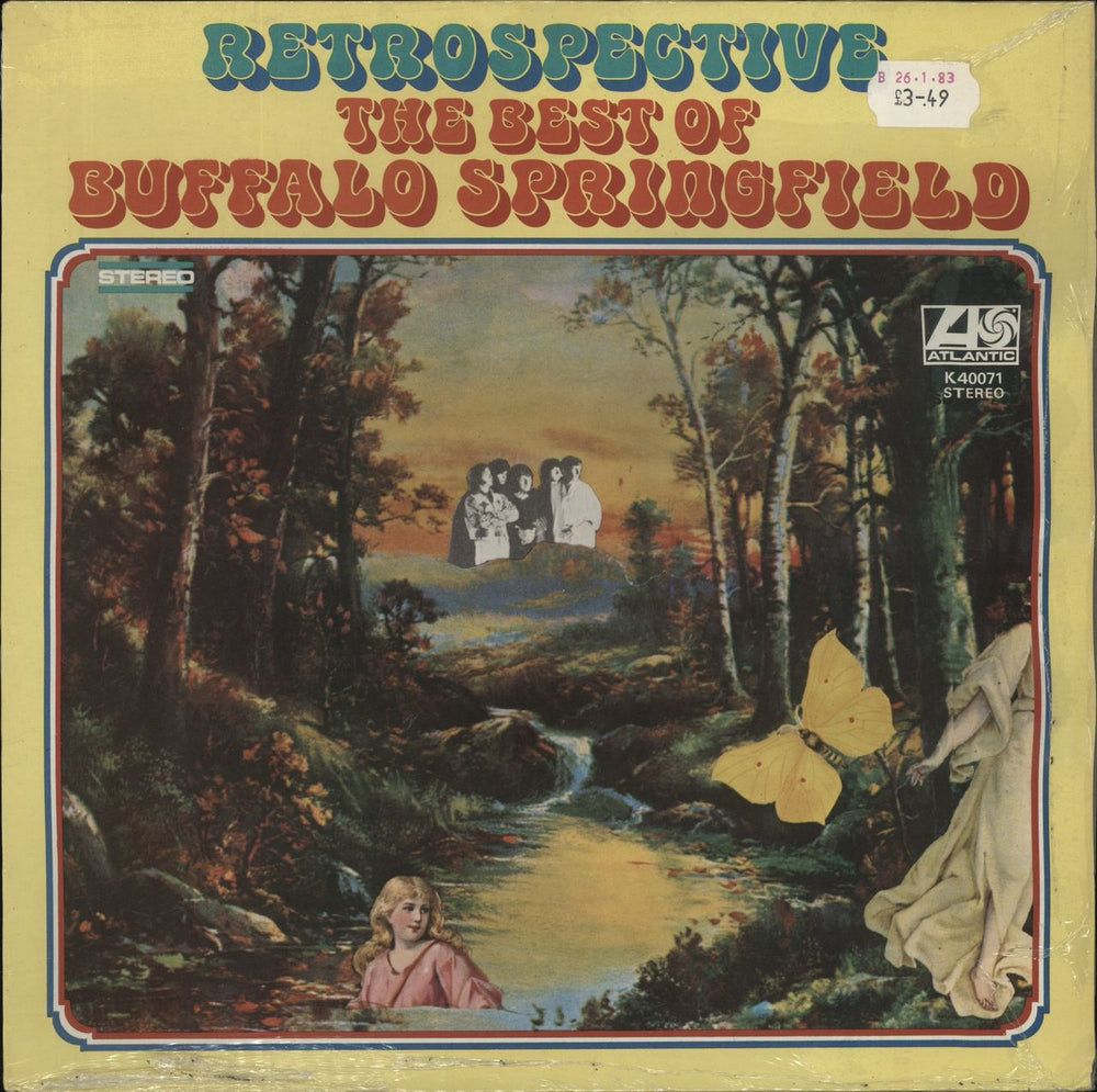 Buffalo Springfield Retrospective UK vinyl LP album (LP record) K40071