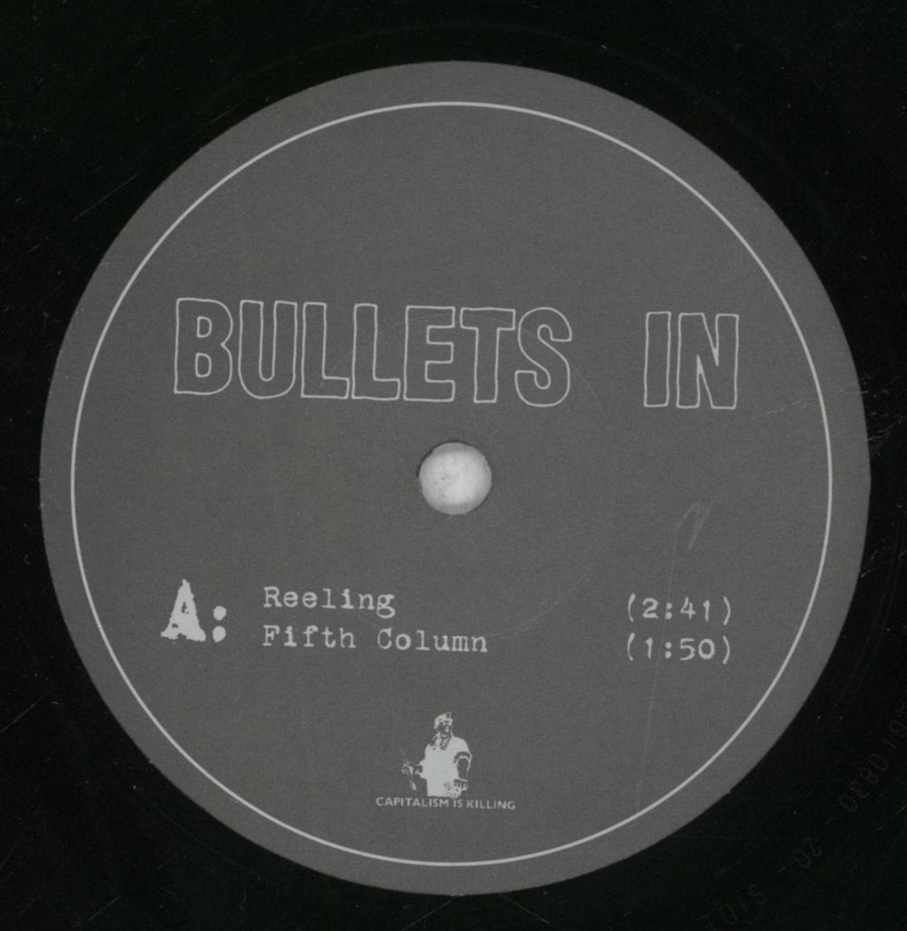 Bullets In Trashed And Burned US 7" vinyl single (7 inch record / 45) E4X07TR842237