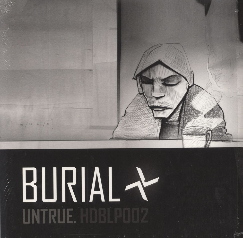 Burial Untrue - 180gm UK 2-LP vinyl record set (Double LP Album) HDBLP002