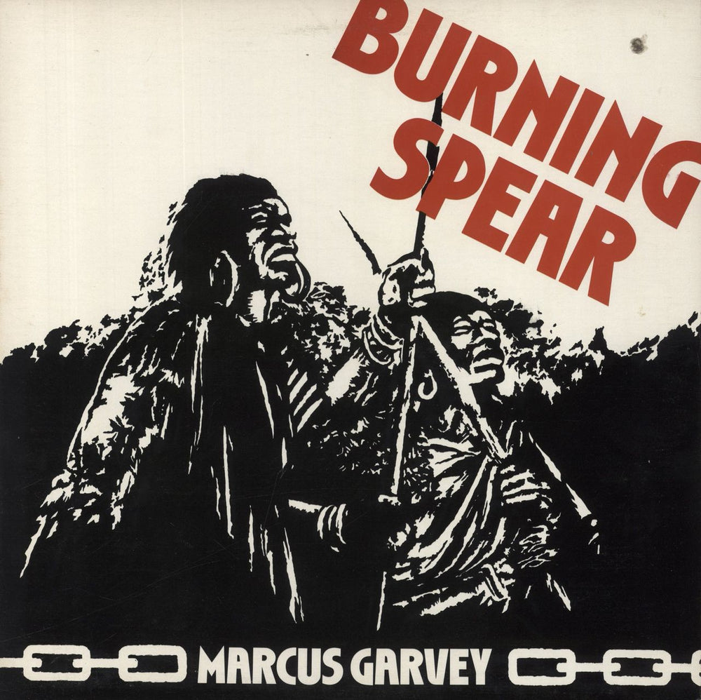 Burning Spear Marcus Garvey Canadian vinyl LP album (LP record) ILPS9377