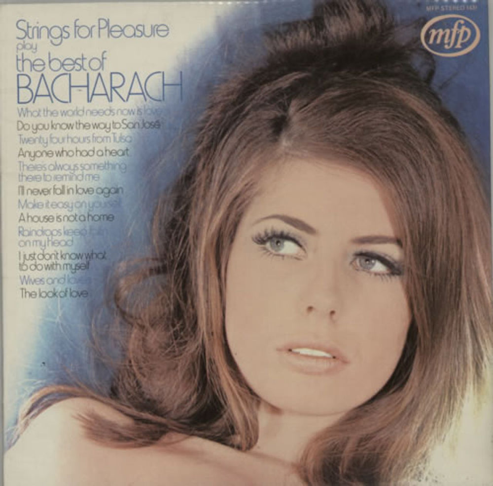 Burt Bacharach Strings For Pleasure Play The Best Of Bacharach UK vinyl LP album (LP record) MFP1431