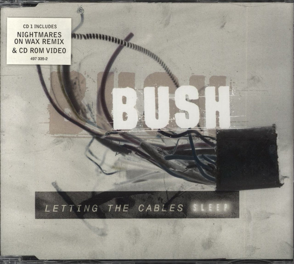 Bush Letting The Cables Sleep - Both CDs UK 2-CD single set (Double CD single) 497335/6-2