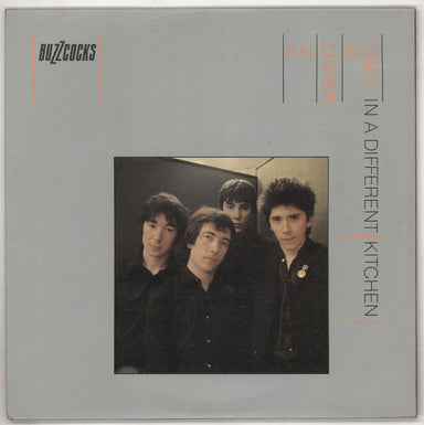 Buzzcocks Another Music In a Different Kitchen + Bag UK vinyl LP album (LP record) UAG30159