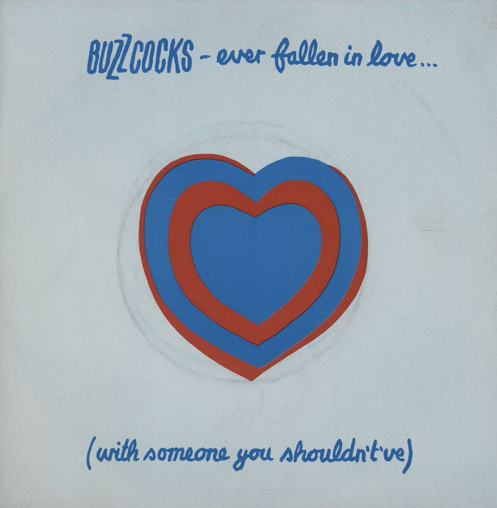 Buzzcocks Ever Fallen In Love... + Sleeve UK 7" vinyl single (7 inch record / 45) UP36455