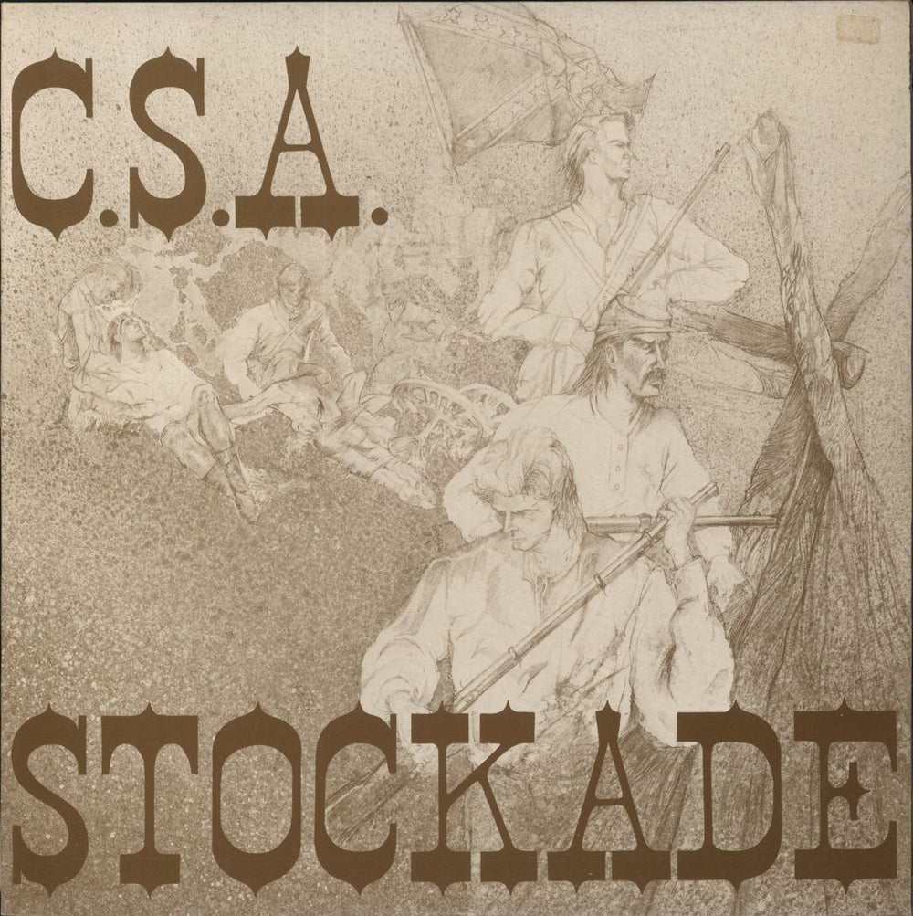 C.S.A. Stockade UK vinyl LP album (LP record) GOAT001