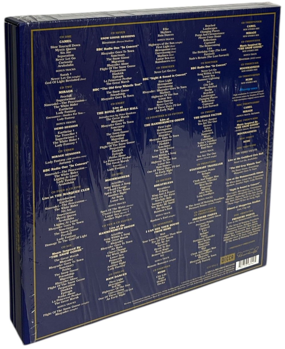 Camel Air Born: The MCA & Decca Years 1973-1984 UK Cd album box