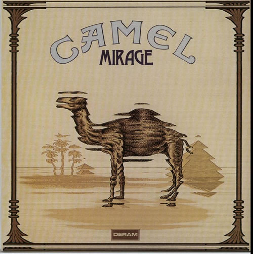 Camel Mirage - 1st + Insert UK vinyl LP album (LP record) SML1107